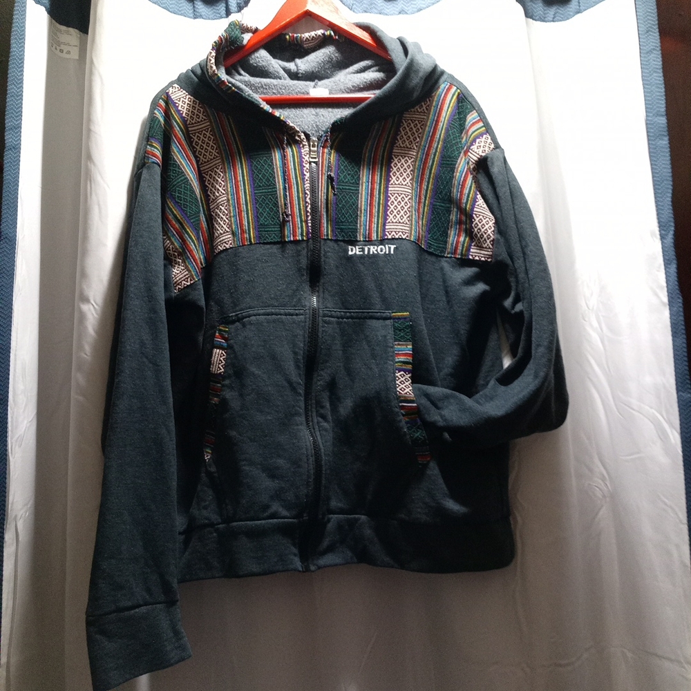 Detroit Multicolor Hoodie for Men